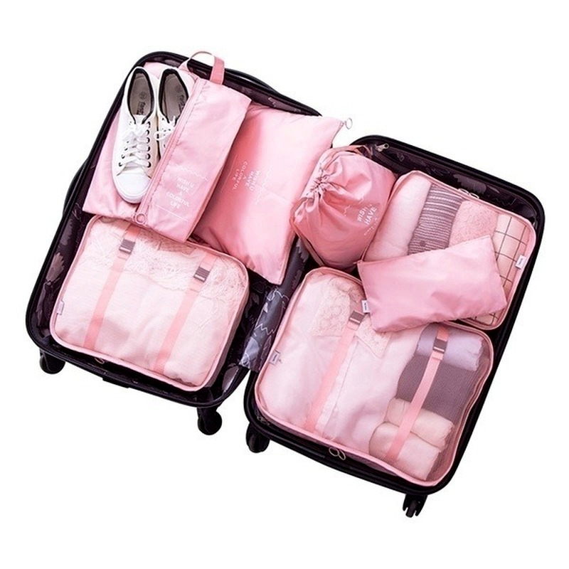 8PCS/Set Suitcase Organizer